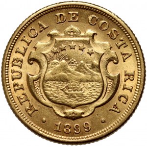 Kostarika, 10 colones 1899