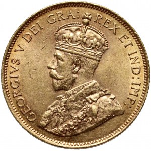 Kanada, George V, 10 dolarů 1912