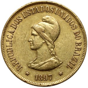 Brazil, 20000 Reis 1897