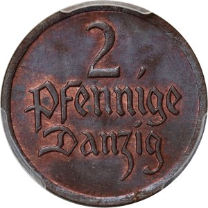 Freie Stadt Danzig, 2 fenigs 1923, Berlín