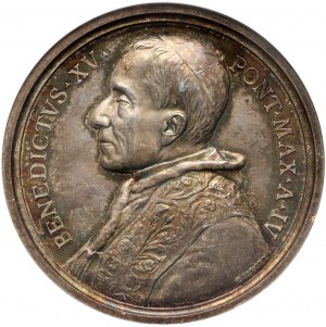 Vatican, Benedictus XV, medal from 1918, Orientis Christiani, Bianchi