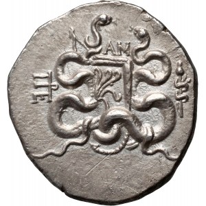 Grecia, Myzia, Pergamo, 166-67 a.C., tetradracma, AM