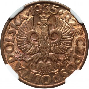 II RP, 5 groszy 1935, Varsavia