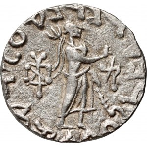 Řecko, Indo Skythové, Azes II 20-1 př. n. l., tetradrachma