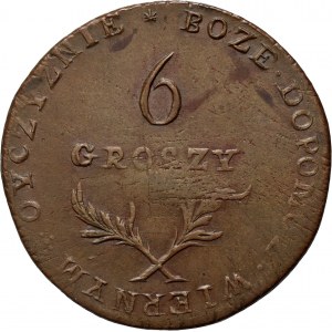Siège de Zamość, 6 pennies 1813, Zamość