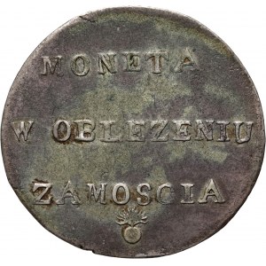 Obléhání Zamośće, 2 zlaté 1813, Zamośće