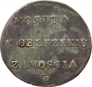 Siege of Zamosc, 2 gold 1813, Zamosc