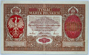 Generalne Gubernatorstwo, 1000 marek polskich 9.12.1916, Generał, seria A