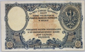 II RP, 100 zloty 28.02.1919, serie S.A.