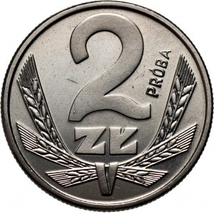 PRL, 2 zloty 1979, PRÓBA, nichel
