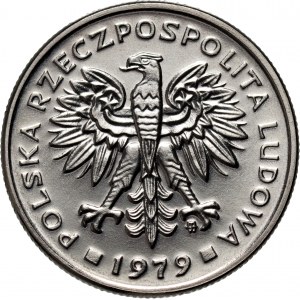 People's Republic of Poland, 2 gold 1979, SAMPLE, nickel