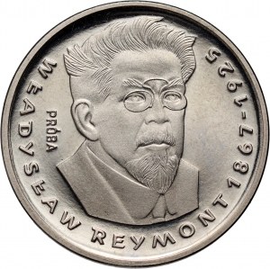 PRL, 100 zloty 1977, Wladyslaw Reymont, PRÓBA, nickel