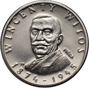 PRL, 100 złotych 1984, Wincenty Witos, PRÓBA, nikiel