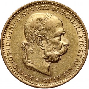 Rakúsko, František Jozef I., 20 korún 1899, Viedeň