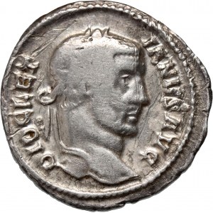 Empire romain, Dioclétien 284-305, argenteus, Rome