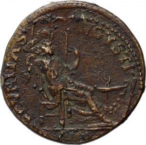 Cesarstwo Rzymskie, Neron 54-68, as, Lugdunum