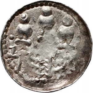 Bolesław II. der Kühne 1058-1080, königlicher Denar, Kraków