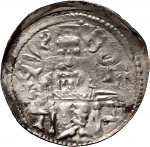 Bolesław IV Kędzierzawy 1146-1173, denar, Kraków