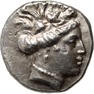 Grecia, Eubea, Histiaia, III-II secolo a.C., tetrobolo