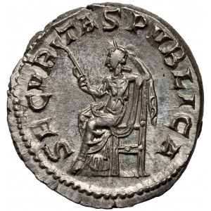 Římská říše, Gordian III 238-244, těžký denár, antoniniánská váha, Řím