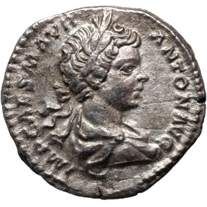Římská říše, Caracalla 199, denár, Řím