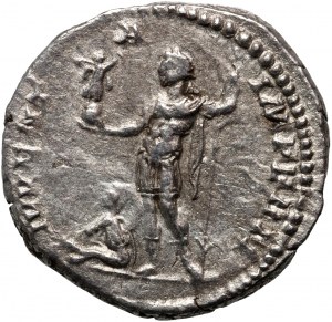 Cesarstwo Rzymskie, Karakalla 199, denar, Rzym