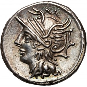 Republika Rzymska, C. Coelius Caldus 104 p.n.e., denar, Rzym