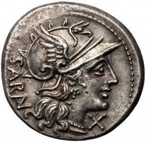 Roman Republic, M. Atilius Saranus 148 BC, Denar, Rome