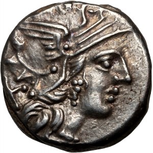 Roman Republic, C. Renius 138 BC, Denar, Rome