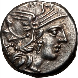 Římská republika, C. Renius 138 př. n. l., denár, Řím