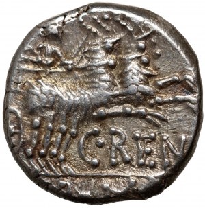 Roman Republic, C. Renius 138 BC, Denar, Rome