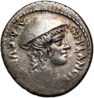 Roman Republic, C. Plancius 55 BC, Denar, Rome