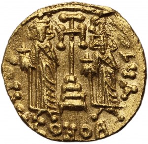 Byzanc, Konstantin IV Pogonatus 668-685, solidus, Konstantinopol