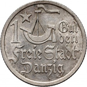 Freie Stadt Danzig, gulden 1923, Utrecht, Koga