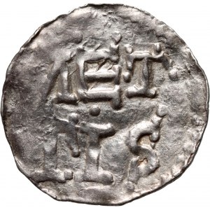 France, évêque Dietrich II 1004-1047, denier, Marsal