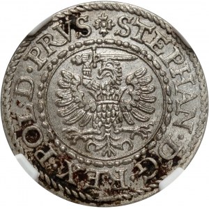 Stefan Batory, šiling 1582, Gdansk