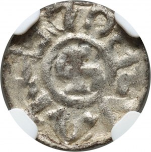 Boleslav III Křivoústý, 1102-1138, denár, Vratislav