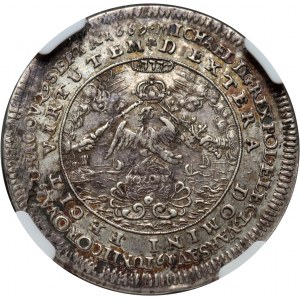 Michał Korybut Wiśniowiecki, médaille de couronnement (jeton) 1669