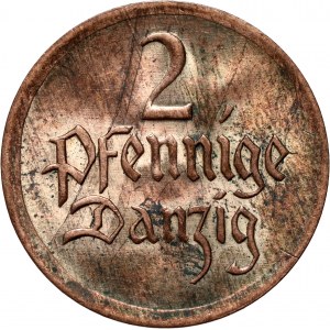 Freie Stadt Danzig, 2 fenigs 1926, Berlin