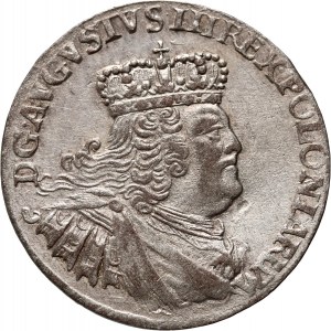 August III, trojak 1756 EC, Leipzig