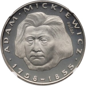 PRL, 100 Zloty 1978, Adam Mickiewicz, PRÓBA, Nickel