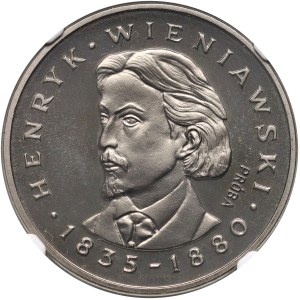 PRL, 100 zl. 1979, Henryk Wieniawski, PRÓBA, nikl