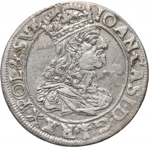 John II Casimir, sixpence 1661 TLB, Krakow