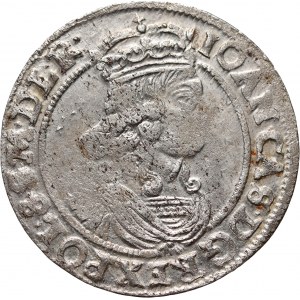 Jean II Casimir, six pence 1664 AT, Bydgoszcz