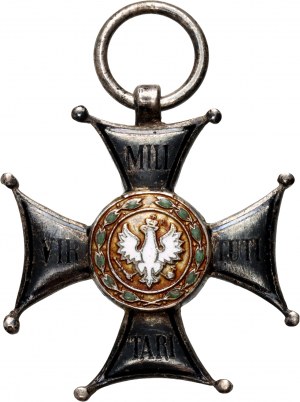 Pologne, Deuxième République de Pologne, Croix d'argent de l'Ordre militaire de Virtuti Militari