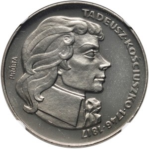 People's Republic of Poland, 100 gold 1976, Tadeusz Kosciuszko, SAMPLE, nickel