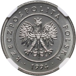 Third Republic, 5 gold 1994, SAMPLE, nickel