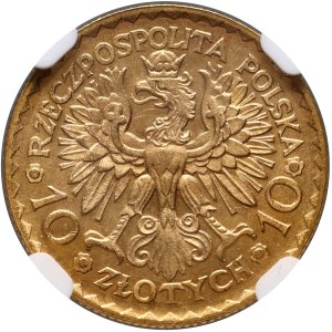 II RP, 10 zloty 1925, Varsavia, Bolesław Chrobry