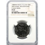 PRL, 100 zloty 1988, 70° anniversario della Rivolta di Wielkopolska, PRÓBA, nichel