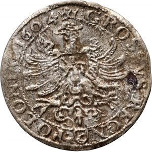 Sigismund III. Wasa, Pfennig 1604, Krakau